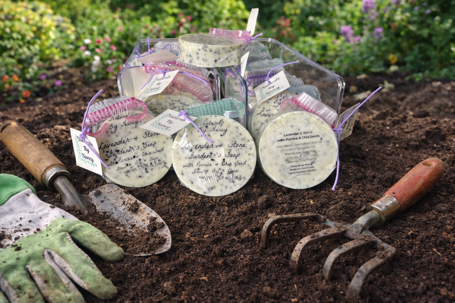 Lavender & Stone Gardeners Soap