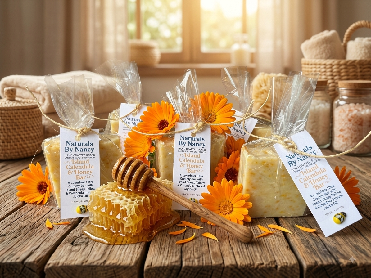 Island Calendula & Honey Bar